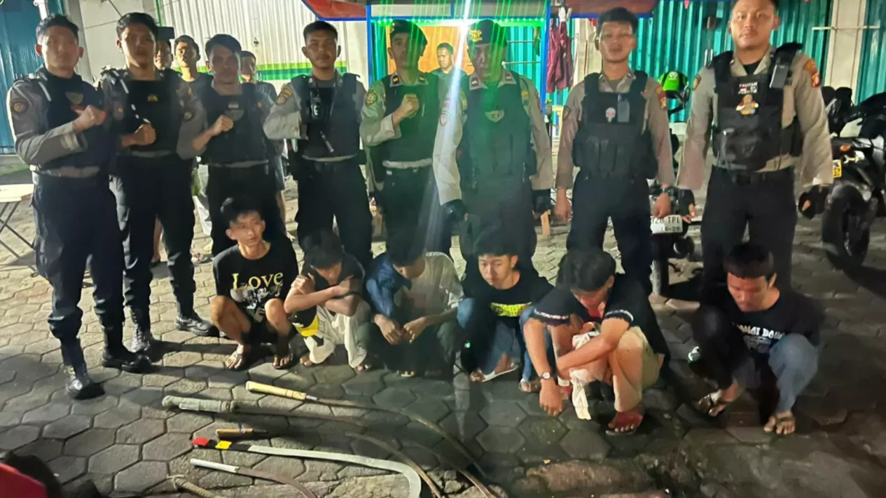 Polisi Amankan Gengster Siliwangi Kids dan Naga Bonar yang Hendak Tawuran