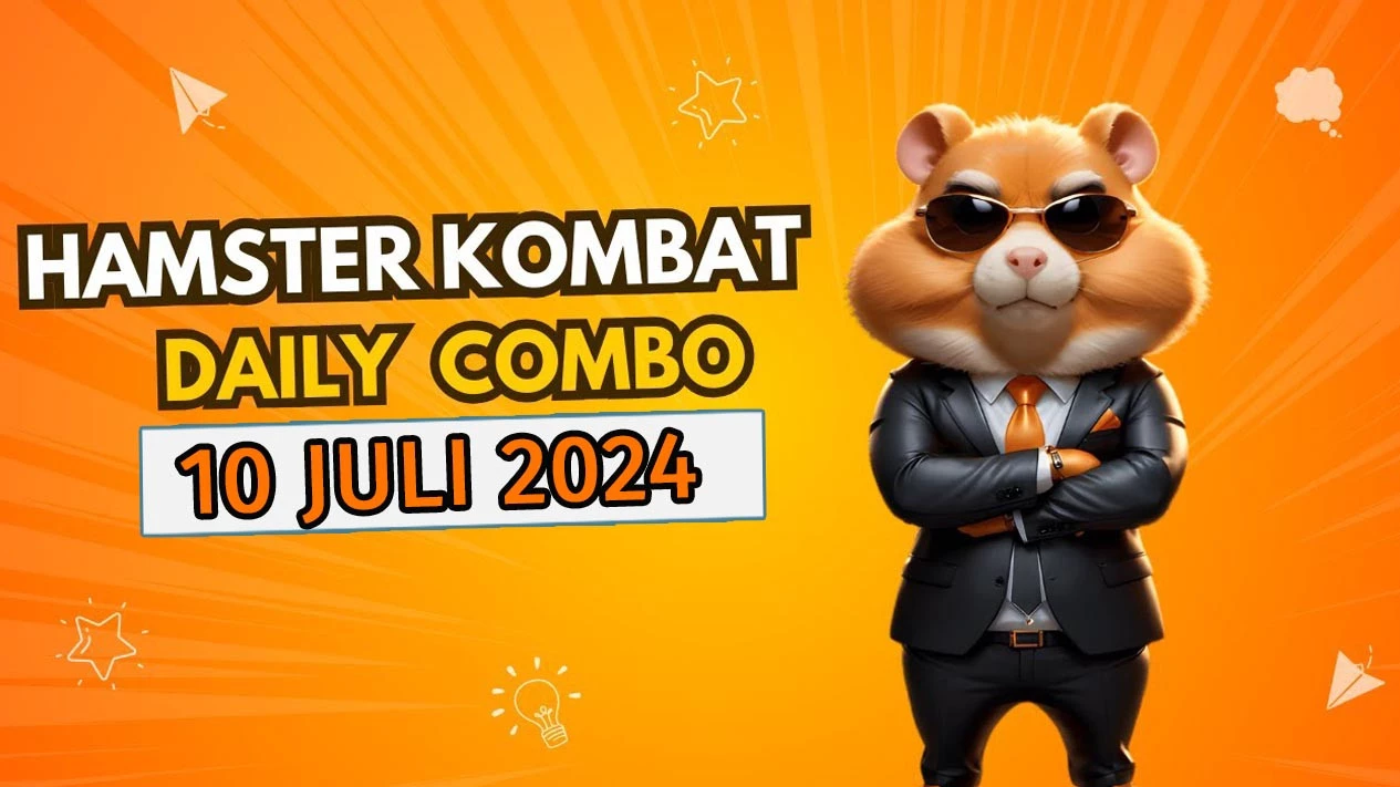 Combo Harian Hamster Kombat 10 Juli 2024!: Raih 5 Juta Koin secara Gratis!