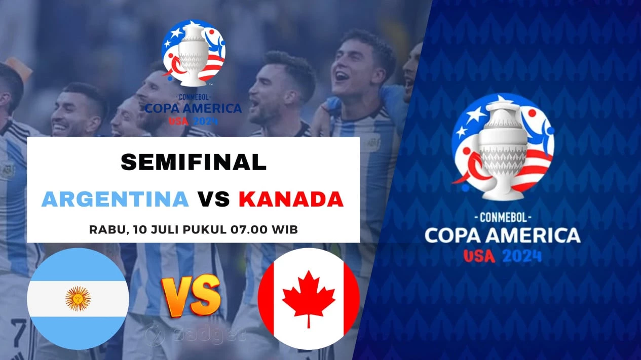 Link Live Streaming Argentina vs Kanada: Adu Sengit di Semifinal Copa America 2024!