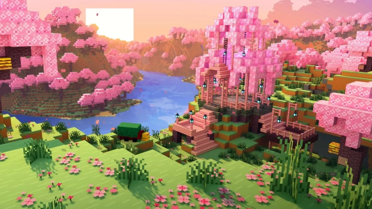 Panduan Lengkap: Mencari dan Memanfaatkan Bioma Cherry Blossom di Minecraft